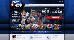 Desktop Screenshot of playtowincasino.net